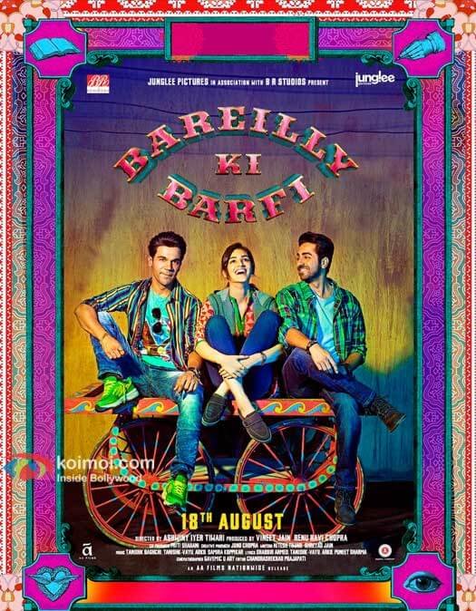 Bareily Ki Barfi New Poster | Kriti, Rajkummar & Ayushmann On A Hand-Cart