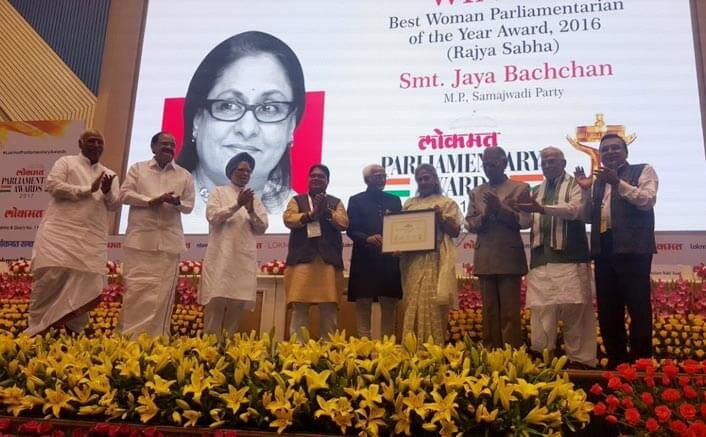 Big B 'proud' of wife Jaya's achievement