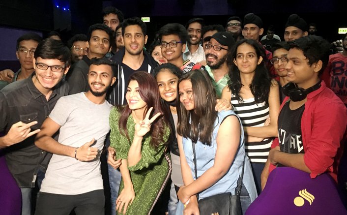 Fans get a chance to see the A Gentleman - Sundar, Susheel, Risky trailer before the world with Sidharth and Jacqueline!