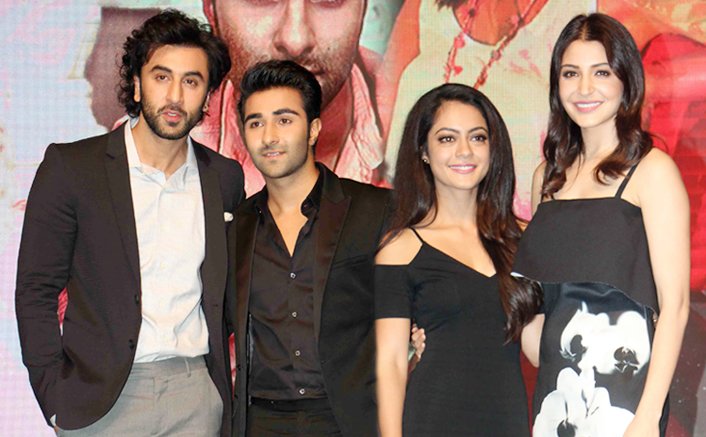Pics! Anushka & Ranbir Launch New Faces Of YRF Aadar Jain & Anaya Singh