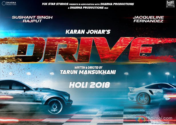 POSTER ALERT! Sushant Singh Rajput And Jacqueline Fernandez Starrer ‘Drive’