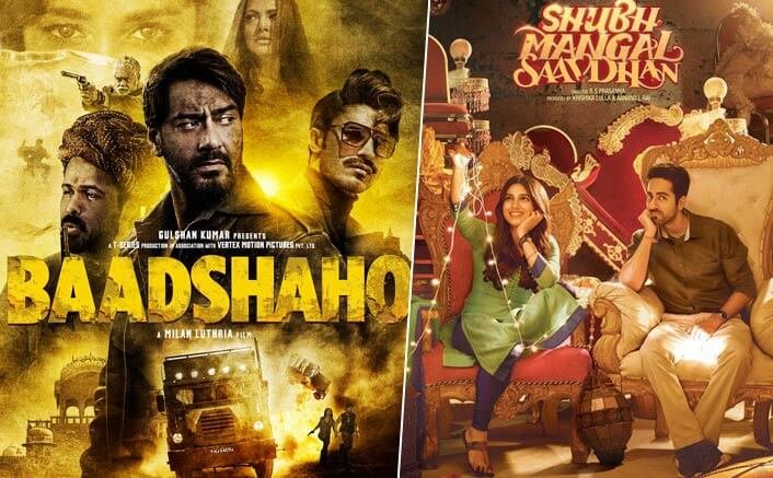 Baadshaho and Shubh Mangal Savdhaan expected to bring in good news for Bollywood and audiences