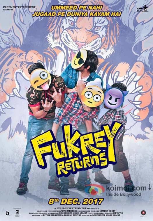 Fukrey Return's Poster Is Out & It Is As Quirky As It Can Get