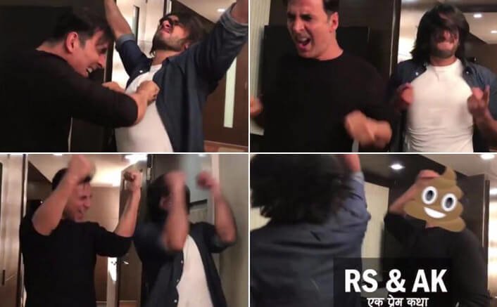 Look How Akshay & Ranveer Celebrated Toilet Ek Prem Katha’s Success With A Hilarious Dance