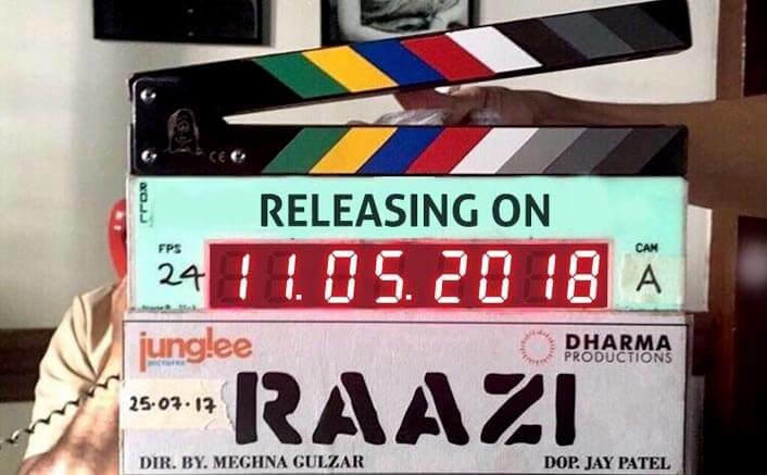 Karan Johar tweets the release date for ‘Raazi’ – 11th May 2018!