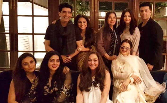 Sridevi's Birthday Pictures: Aishwarya Rai, Rekha, Rani Mukerji, Vidya Balan Graced The Bash