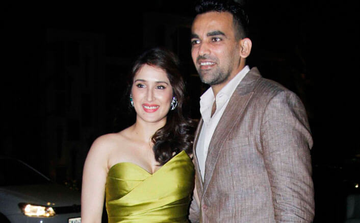 Zaheer Khan and "Chak De" star Sagarika Ghatge