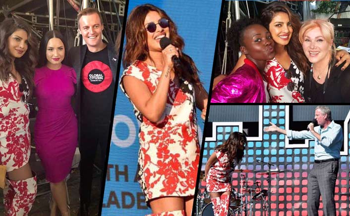 Priyanka Chopra Rocks The Sassy Floral Look At The Global Citizen Festival