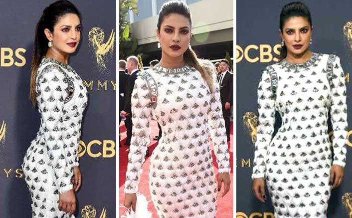 Priyanka Chopra Makes A Drool-Worthy Red Carpet Appearance At The 69th Emmy Awards