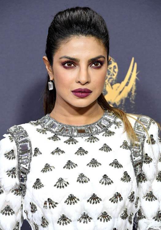 Priyanka Chopra Makes A Drool-Worthy Red Carpet Appearance At The 69th Emmy Awards