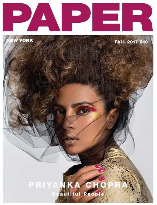 Priyanka's Dramactic Paper Magazine Cover Is Insanely Perfect