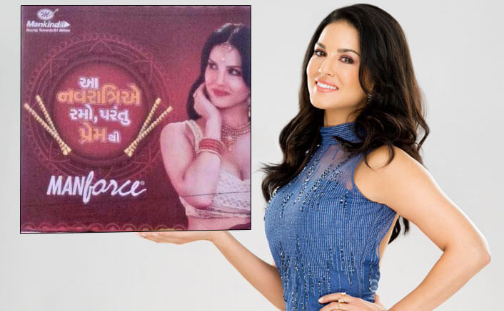 Sunny Leone Amidst A Controversy, Manforce Condom's Navratri Ad Outrages Many