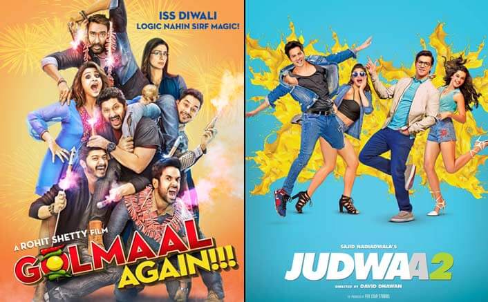Golmaal Again Beats Judwaa 2 To Become 2nd Highest Grossing Film Of All Time