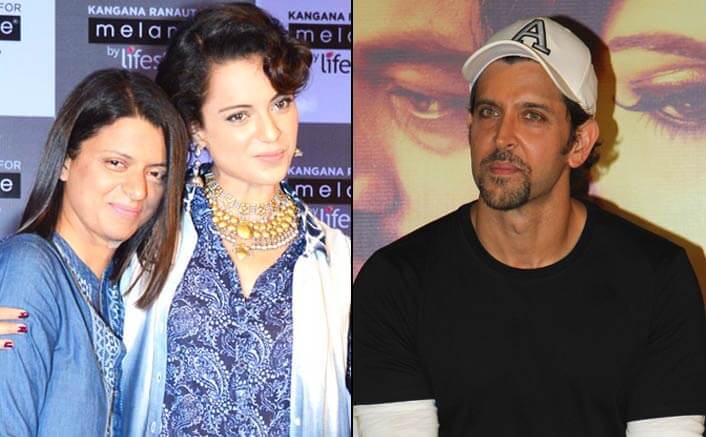 Kangana's Sister Rangoli Gets Back At Hrithik Roshan