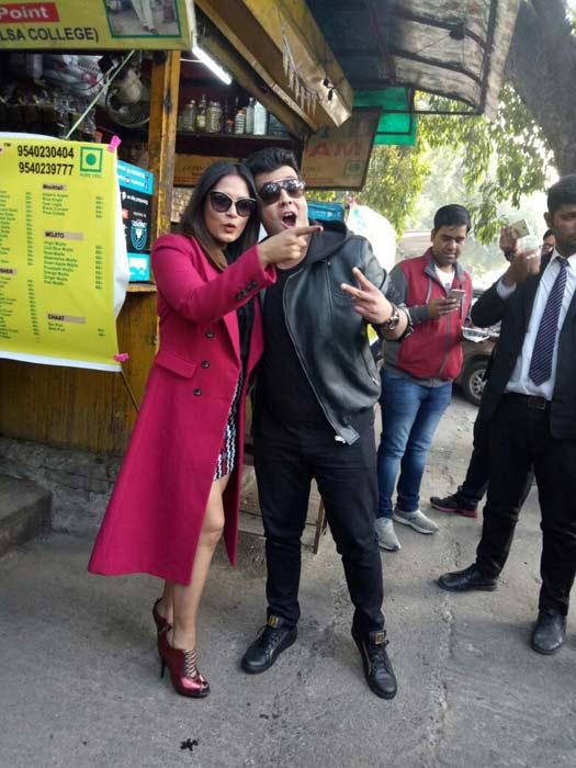 Fukrey Returns team turn Fukra's on Delhi streets