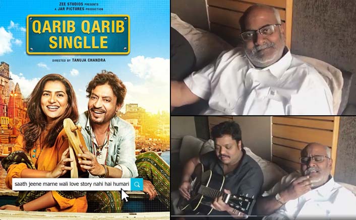 Baahubali composer sings the unplugged version of Qarib Qarib Singlle's 'Jaande De'