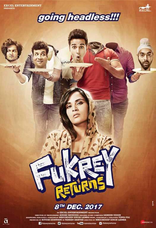 Poster Alert! Fukrey Returns Shifts Back To Its Original Release Date