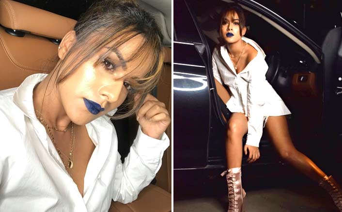 Nia Sharma Gives A Befitting Reply After Getting Trolled For Blue Halloween Lips