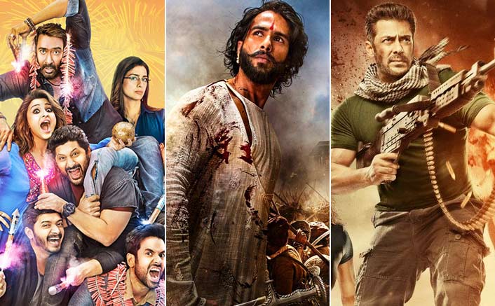 Rohit Shetty's Golmaal Again, Sanjay Leela Bhansali's Padmavati and Ali Abbas Zafar's Tiger Zinda Hai expected to bring in over 600 crore
