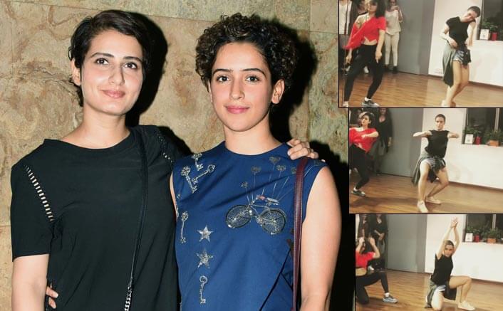 Video Alert! Sanya Malhotra & Fatima Sana Shaikh Show Off Their Sexy Dance Moves