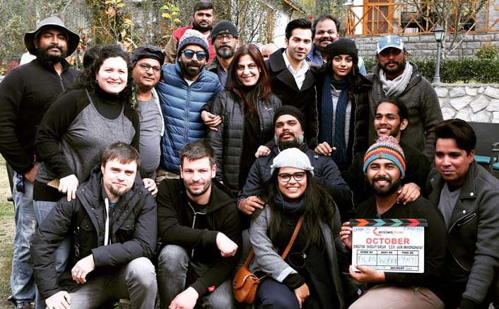 It's a wrap for Shoojit Sircar's October starring Varun Dhawan & newbie Banita Sandhu
