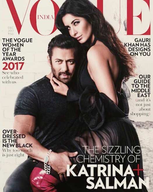 Salman Khan & Katrina Kaif Are LITERALLY Slaying On This Vogue Cover