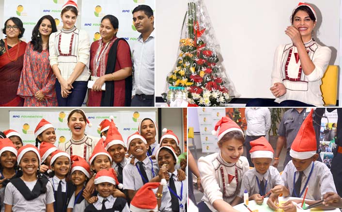 Jacqueline Fernandez' unique Christmas celebration with NGO kids
