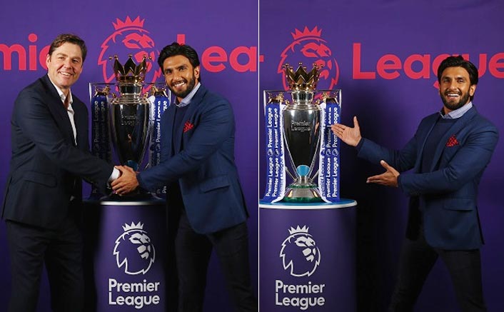 Ranveer Singh Turns Brand Ambassador For English Premiere League In India