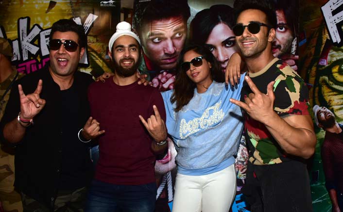 Team Fukrey Returns promote their film at Metro Station!