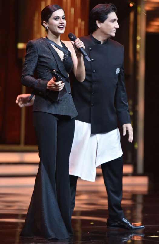 Shiamak Davar and Taapsee Pannu