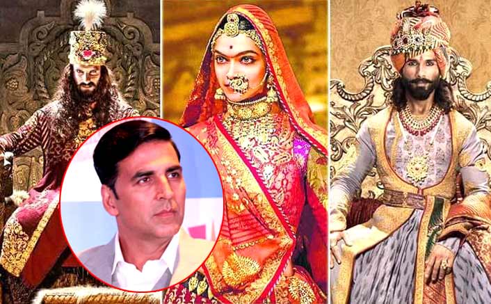 Cast of 'Padmaavat' thanks Akshay Kumar