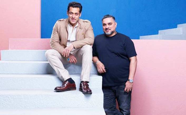 Salman Khan with Raza Beig