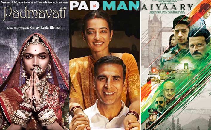 Box Office - PadMan stays decent amidst Aiyaary and Padmaavat