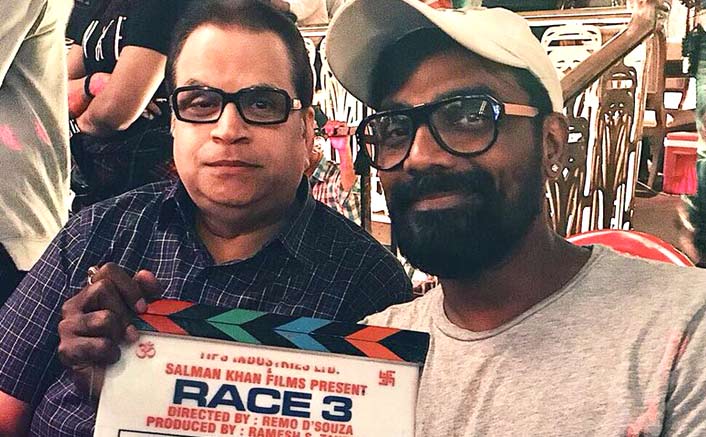 Race 3 team starts shooting for the first song