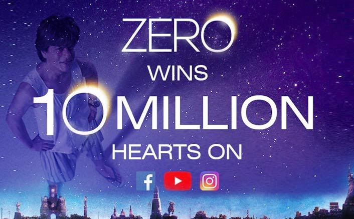 Shah Rukh Khan starrer 'ZERO' teaser marks 10M views in less than 24 hours