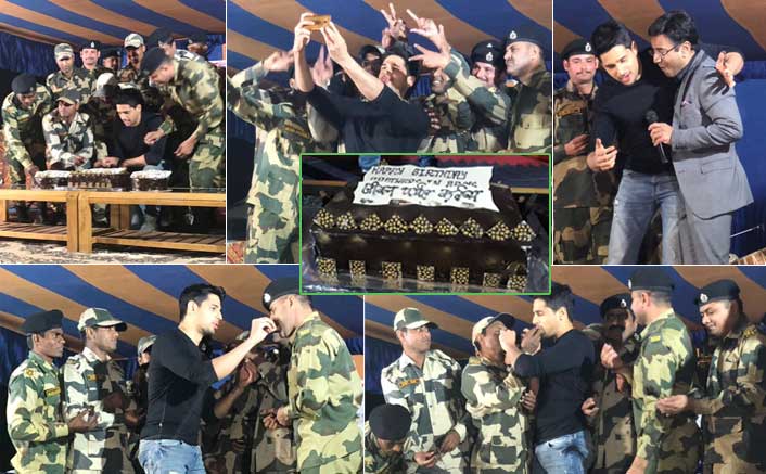 Team Aiyaary celebrates Sidharth Malhotra's birthday with Jawans