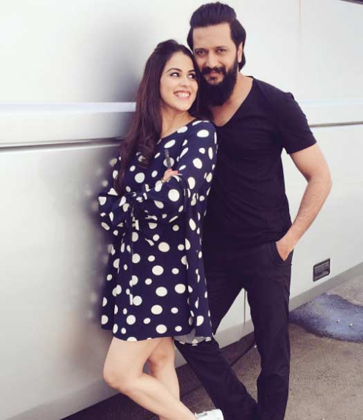 Riteish Deshmukh and Genelia Deshmukh
