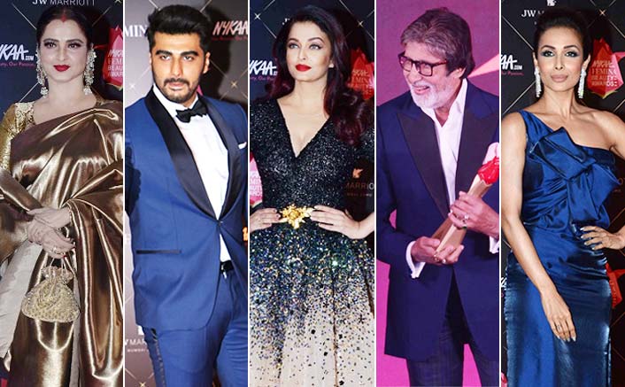 Nykaa Femina Beauty Awards 2018: Amitabh Bachchan, Aishwarya Rai Bachchan, Rekha & More Shine At The Red Carpet