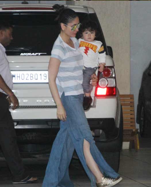 Kareena Kapoor Khan with son Taimur Ali Khan 