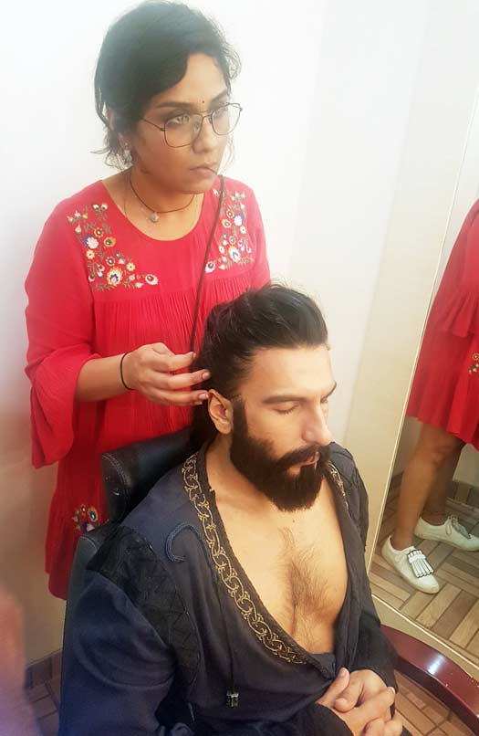 Padmaavat's makeup, hair and prosthetic designer Preetisheel Singh 