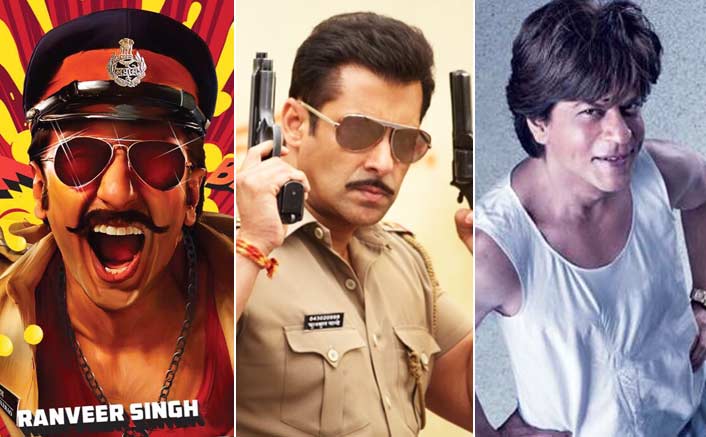 Salman Khan, Shah Rukh Khan and Ranveer Singh 