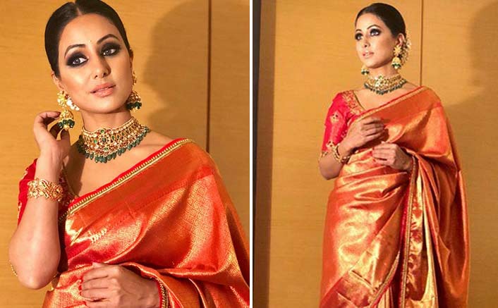 Bigg Boss 11 fame Hina Khan Looks Like A Dream In This Traditional Avatar!