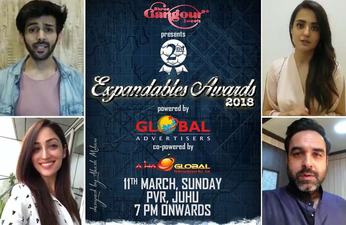Expandables Awards 2018: From Kartik Aaryan To Yami Gautam, B-Town Wishes The Award Show Held For & By Journalists