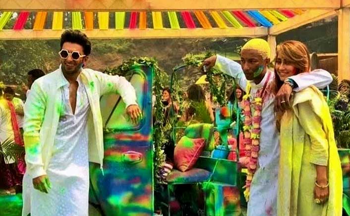 Pharrell Williams celebrates his first Holi in India