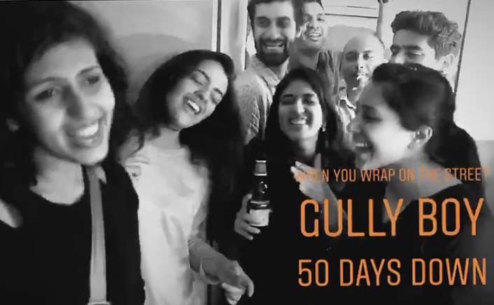 Team Gully Boy wrap their fifty-days schedule in style
