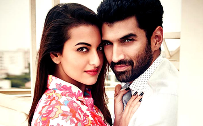 Sonakshi Sinha with Aditya Roy Kapur 