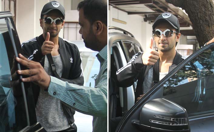 Ranveer Spotted at Clinic at Bandra