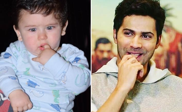 Varun Dhawan and Taimur