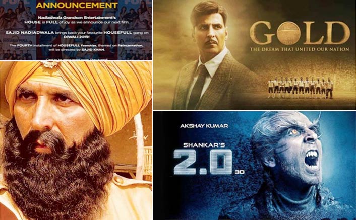 6 Back to Back Successful Films for Akshay Kumar – Will He Make it to 10 with Gold, Kesari, Housefull 4 and 2.0?