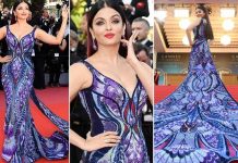 Aishwarya Rai Bachchan Steps Out In Butterfly Gown At Cannes Film Festival Aishwarya Rai steps out in butterfly gown at Cannes Film Festival